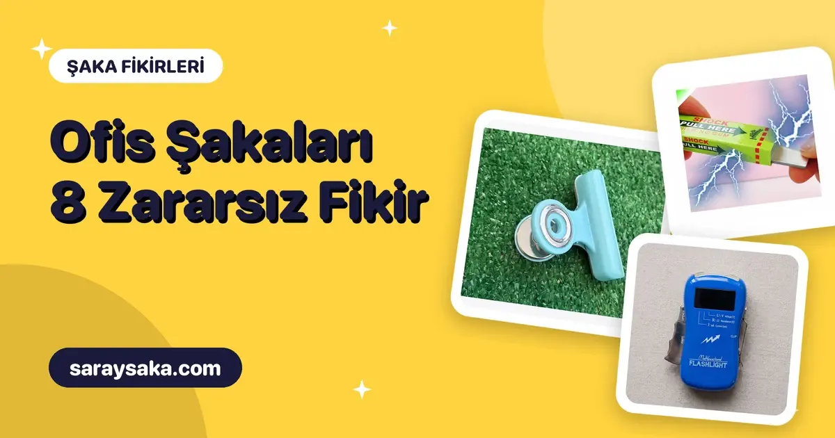 Ofis Şakaları: Mesai Arkadaşlarını Güldürecek 8 Zararsız Fikir