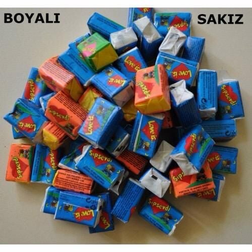 Ağız Boyayan Sakız 4 lü Paket