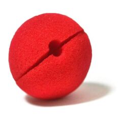 Palyaço Burnu Kırmızı Sünger 2li Paket