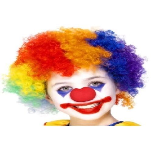 Renkli Palyaço Saçı / Peruğu