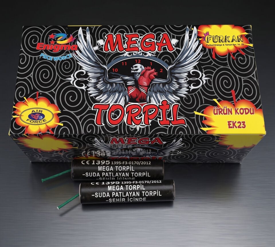 Suda Patlayan Torpil - Enigma Mega Torpil CE Belgeli Yüksek Ses Efektli
