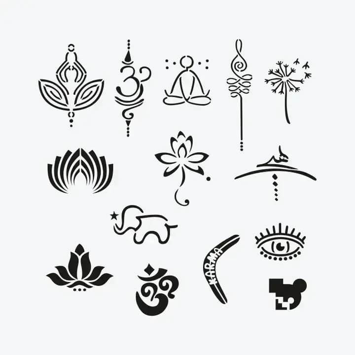 Goa City Pack Dövme Şablon Seti