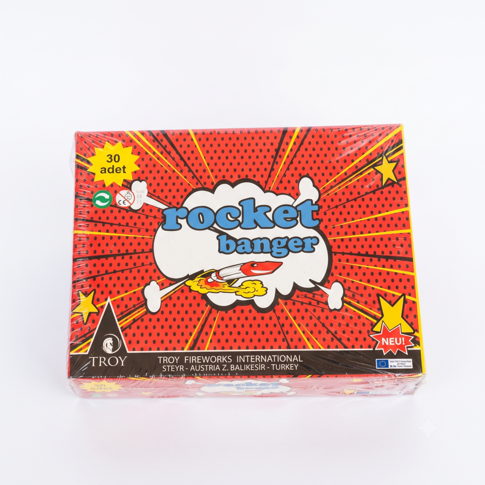 Kutlama ve Etkinlik Torpili - Troy Fireworks Rocket Banger Ses Torpili Seti (5 Paket)