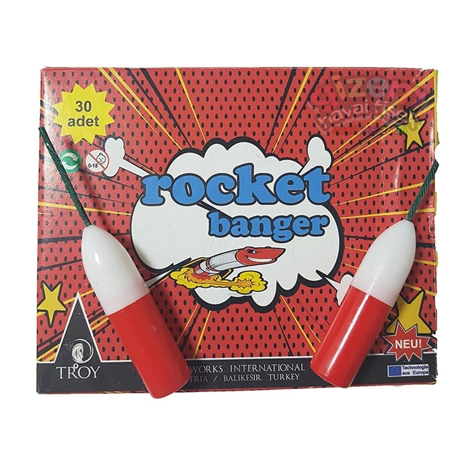 Kutlama ve Etkinlik Torpili - Troy Fireworks Rocket Banger Ses Torpili Seti (5 Paket)
