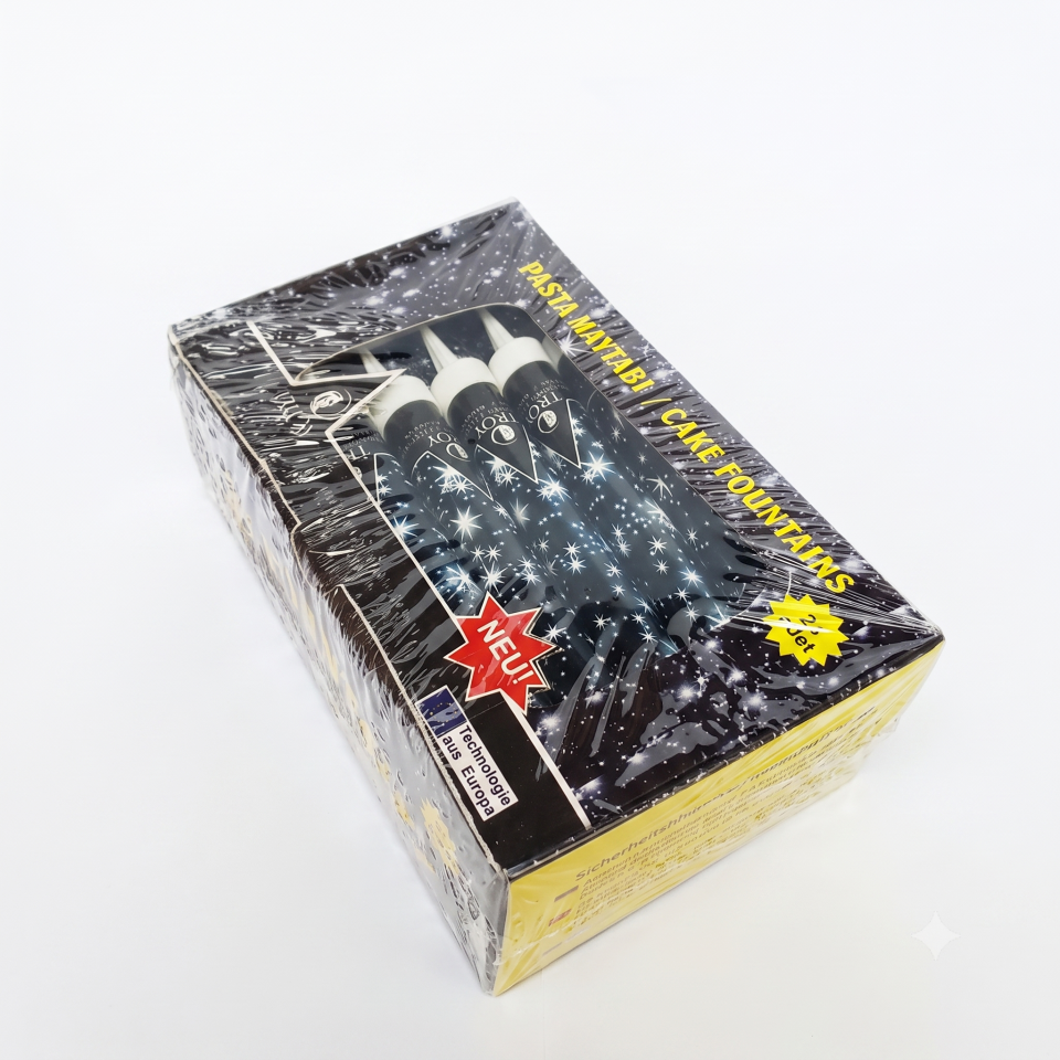 Pasta Maytabı 2'li Paket - Doğum Günü ve Kutlama Pasta Volkanı