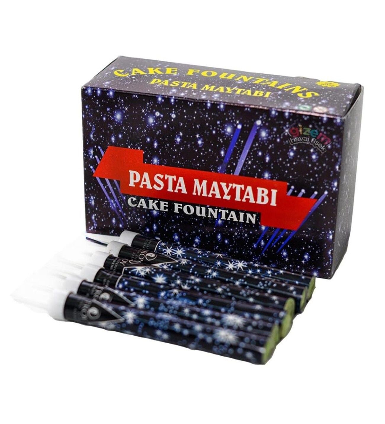 Pasta Maytabı 2'li Paket - Doğum Günü ve Kutlama Pasta Volkanı