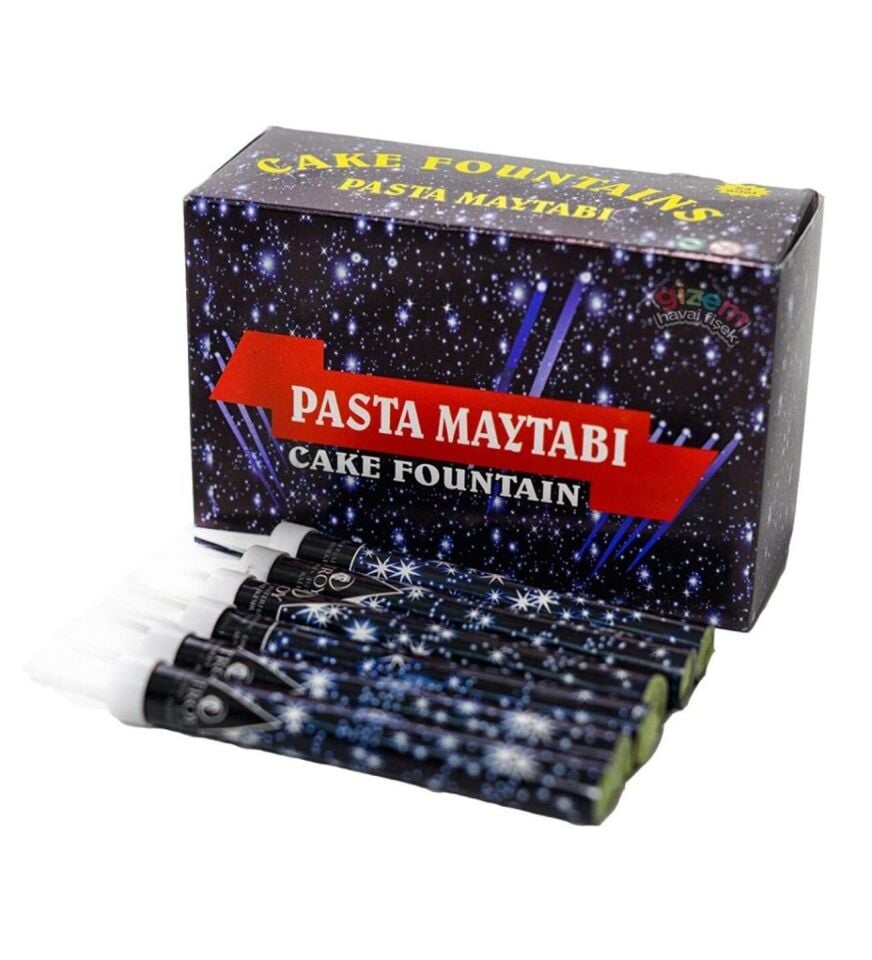 Pasta Maytabı 2'li Paket - Doğum Günü ve Kutlama Pasta Volkanı
