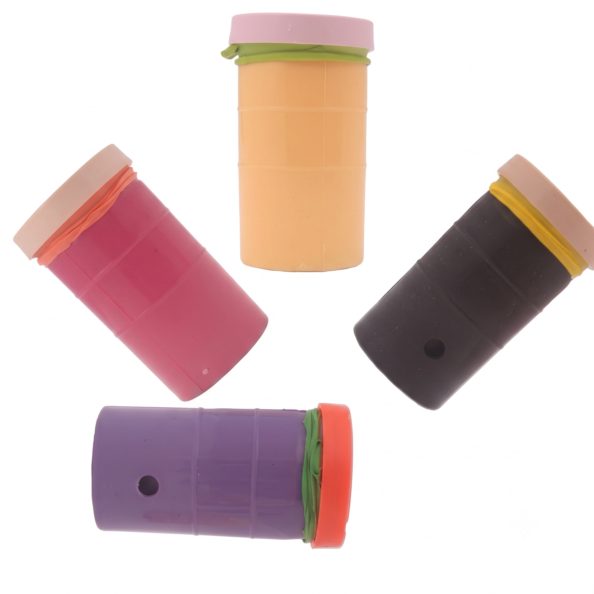 Üflemeli Taraftar Maç Kornası - Balonlu / Membranlı Renkli Plastik Maç Düdüğü