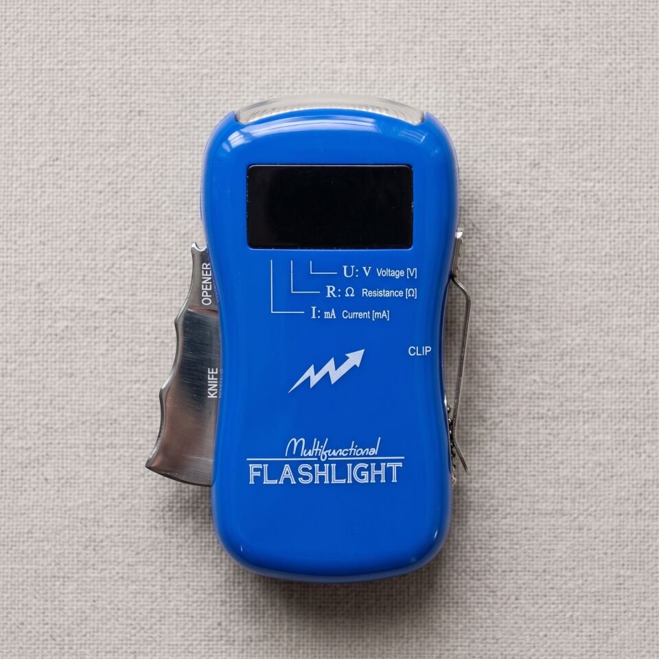 Elektrik Çarpan El Feneri - 3 Kademeli Çok Fonksiyonlu Şaka Feneri (Shock Flashlight)