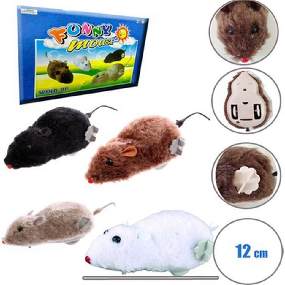 Toptan Kurmalı Fare (12'li)