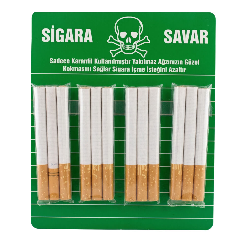 Toptan Karanfilli Şaka Sigarası (12'li Paket)